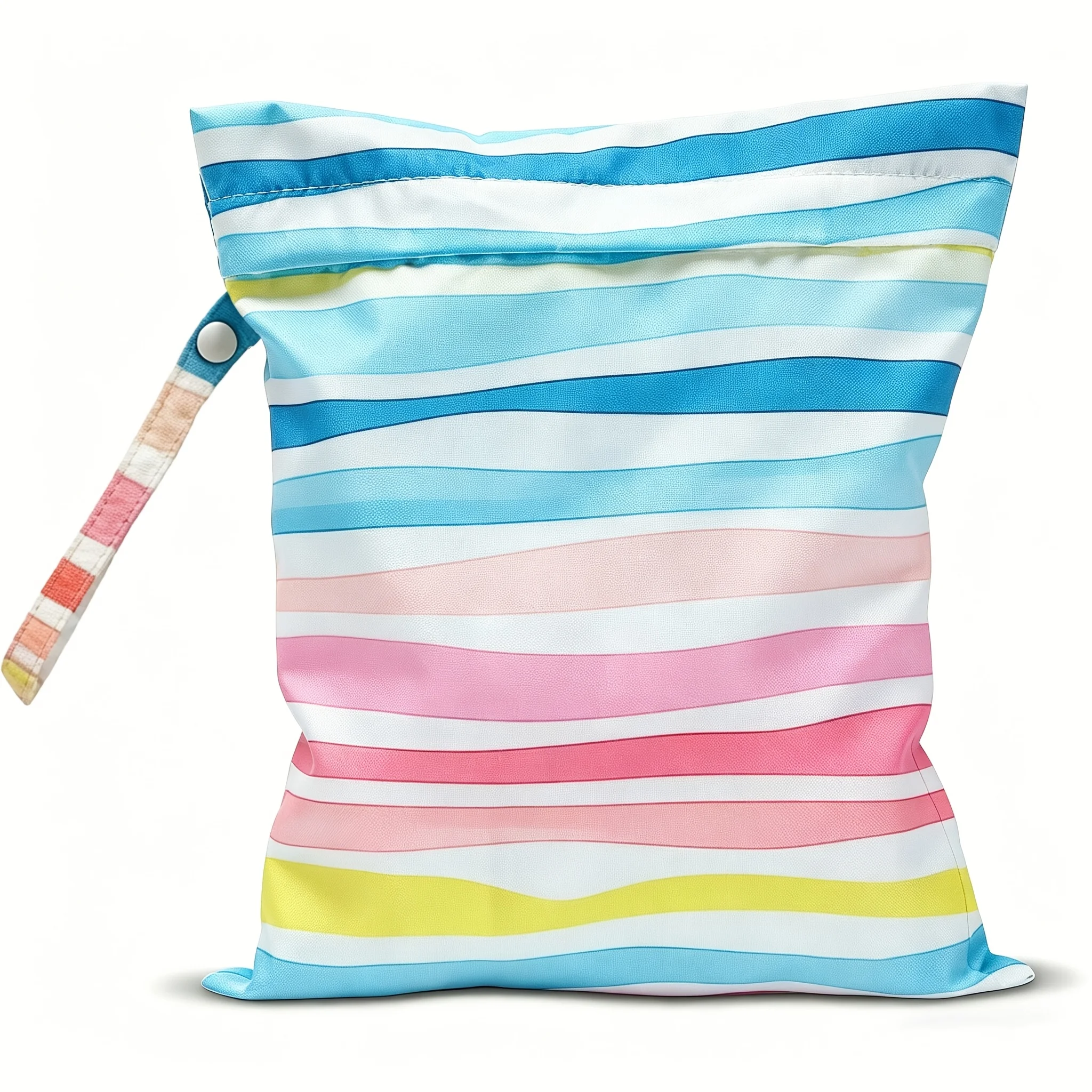 

Waterproof Dry Wet Separation Bag Fashion Beach Zipper Bag for Travel Swim Pool Yoga Sportswear Cosmetics Lingerie Storage