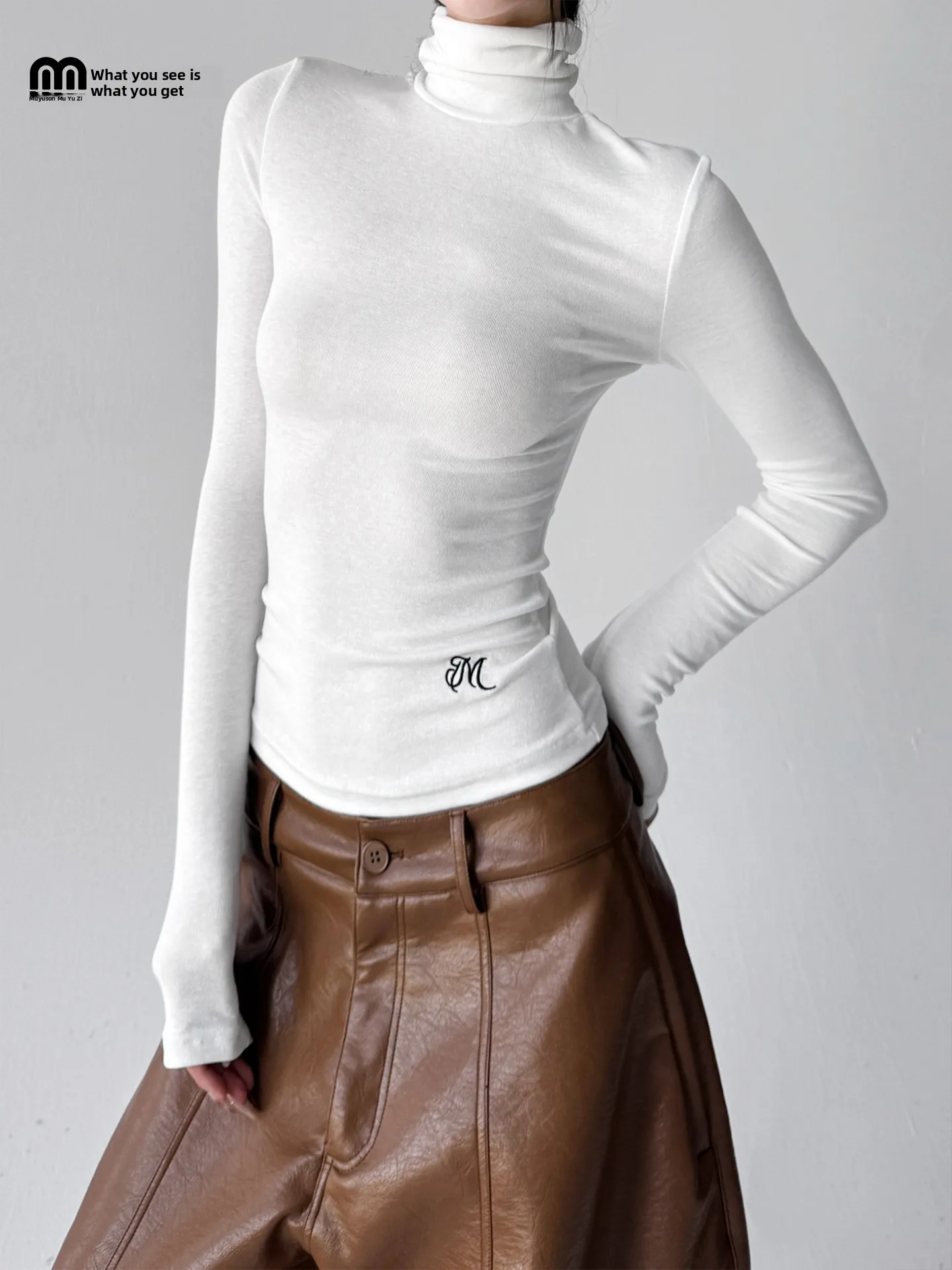 

Коврик Белая футболка Long Sve Женская облегающая футболка Base irt Basic Sle Campus Office Ciwalk Par Travel Commuting Da...