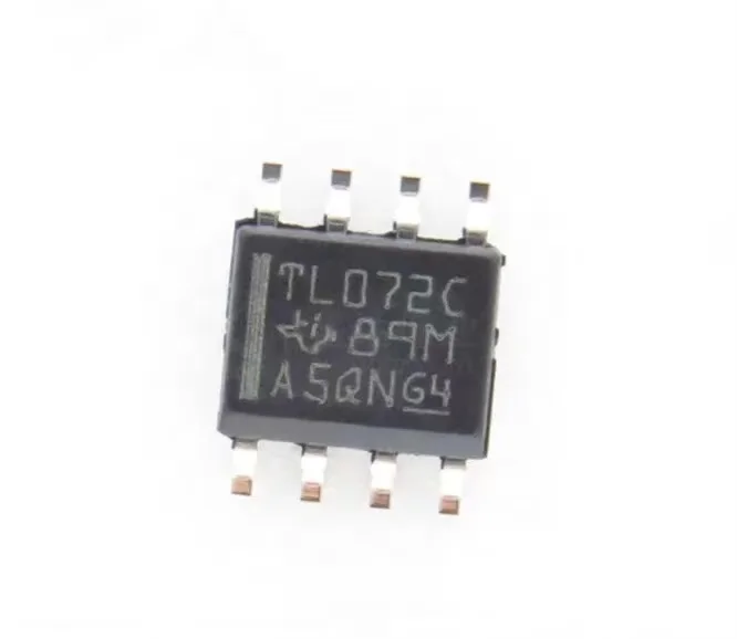 New genuine patch TL072CDR SOIC-8 dual channel JFET input universal operational amplifier chip