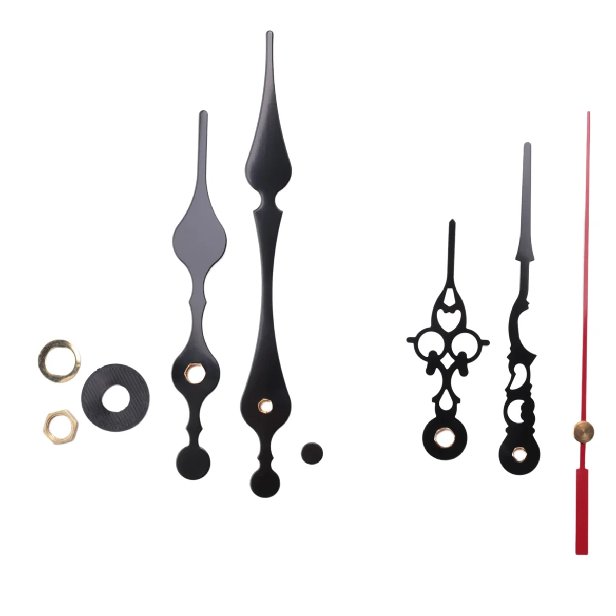 T72C Radio Controlled Silent DIY Clock Movement Mechanism Kit Germany DCF Signal Mode with 2 Sets Hands Repair Replacement