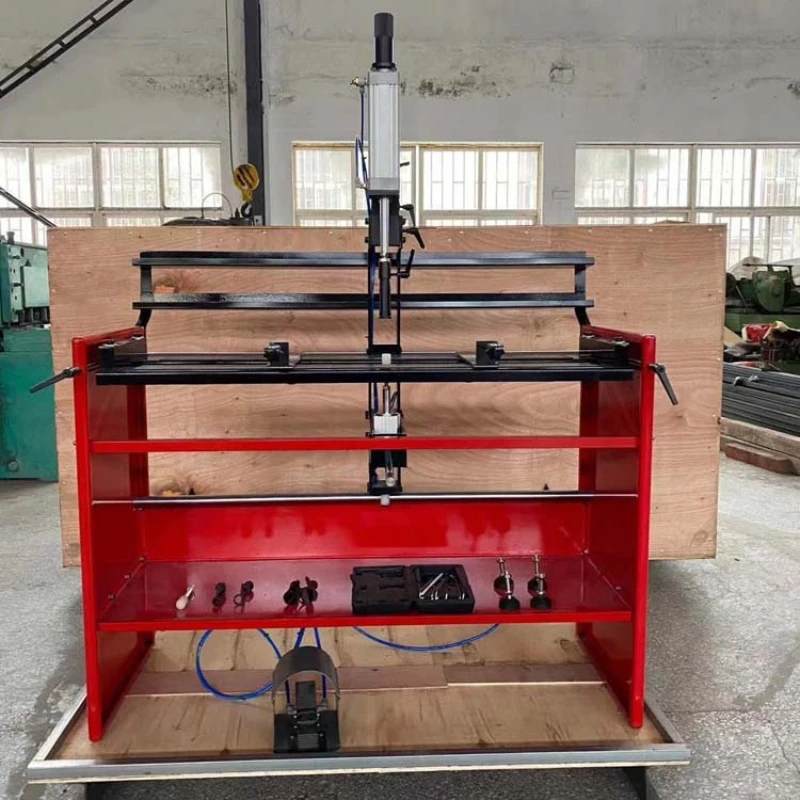 Automatic cylinder head valve spring disassembly and assembly machine
