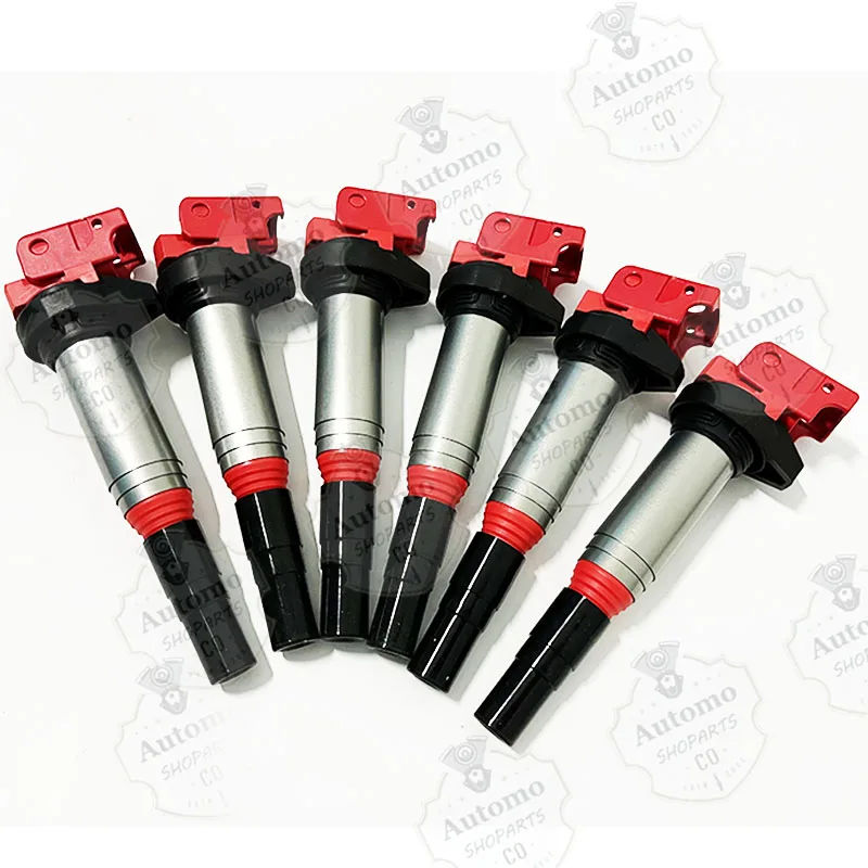 1/4/6PCS 12138616153 12137594596 Ignition Coil For BMW E60 E61 F10 F18 F11 E39 F07 520I 523I 525I Ignition System