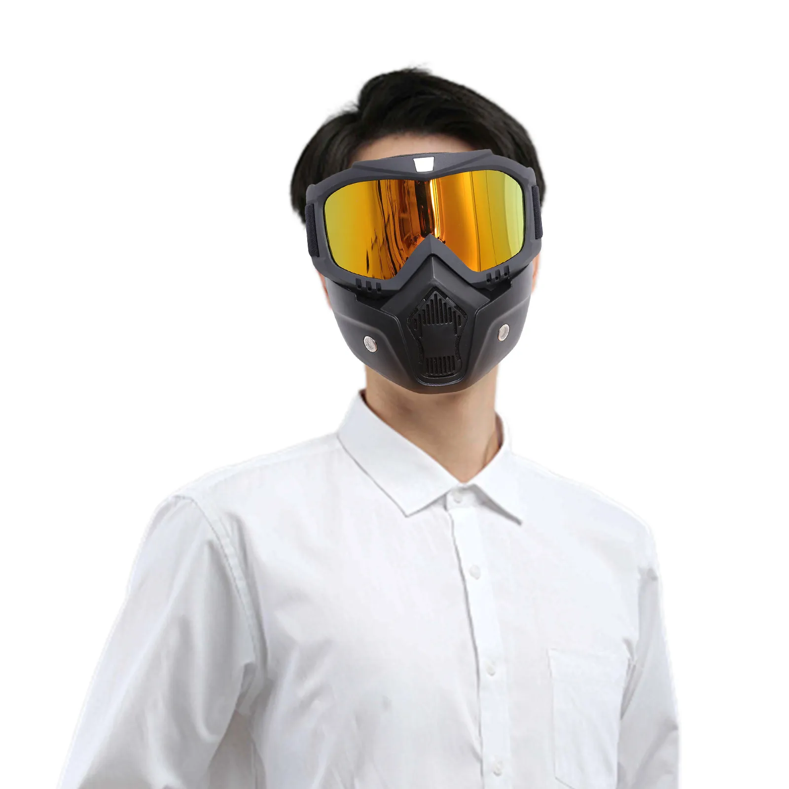 

Винтажные мотоциклетные очки для мужчин и женщин: водонепроницаемые, с защитой от УФ-излучения и антибликовыми линзами, для бездорожья, катания на лыжах и сноуборде, безопасные для езды