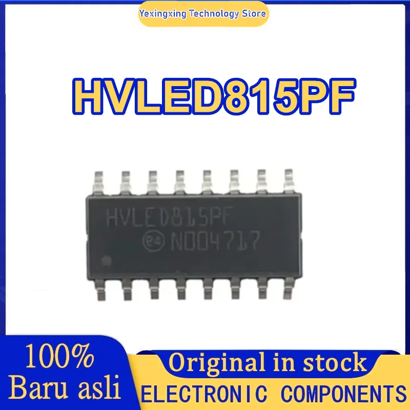 New Original HVLED815PF HVLED815P HVLED815 815PF HVLED81 HVLED8 HVLED HVLE HVL HV IC LED DRIVER OFFL PWM SOIC-16 in stock