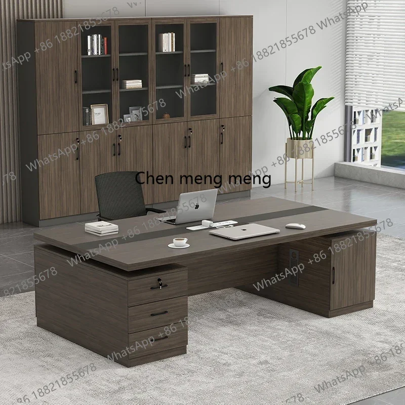

New arrive Aesthetic Nordic Office Desk European Large Standing Modern Office Desk Cheap Portable Lshaped Escritorio Oficina Hom