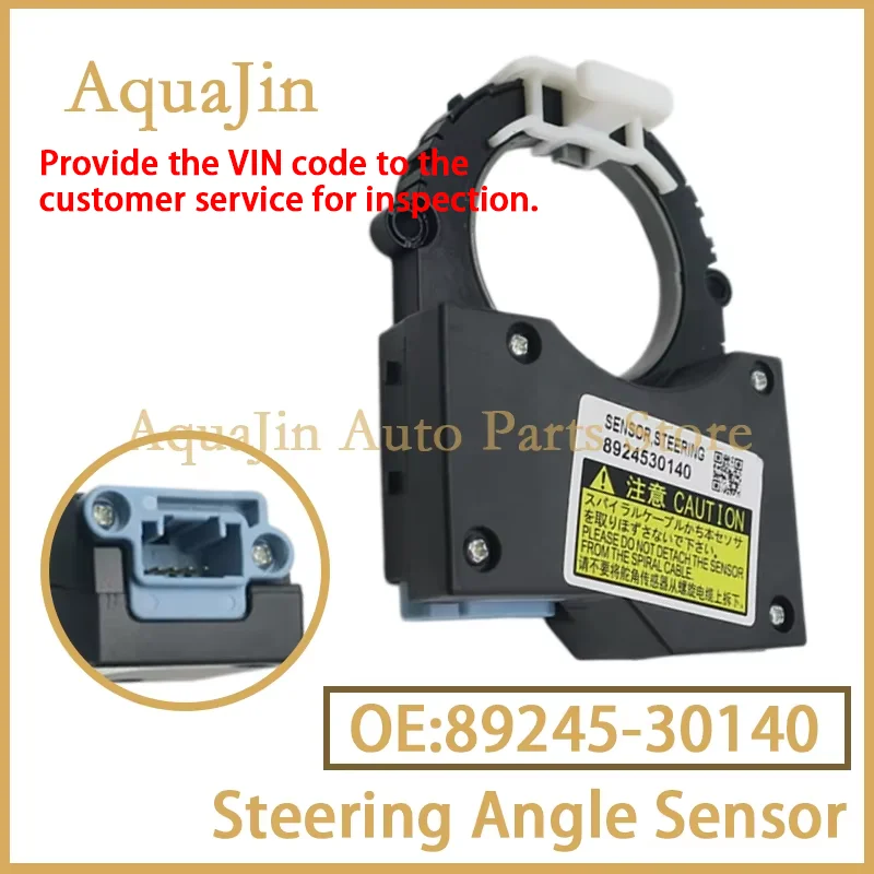 

89245-30140 Steering Angle Sensor For Toyota Camry XV50 Crown S200 Lexus GS350 GS450h IS350 LX570 2012~2015 2.5L 3.5L 8924530140