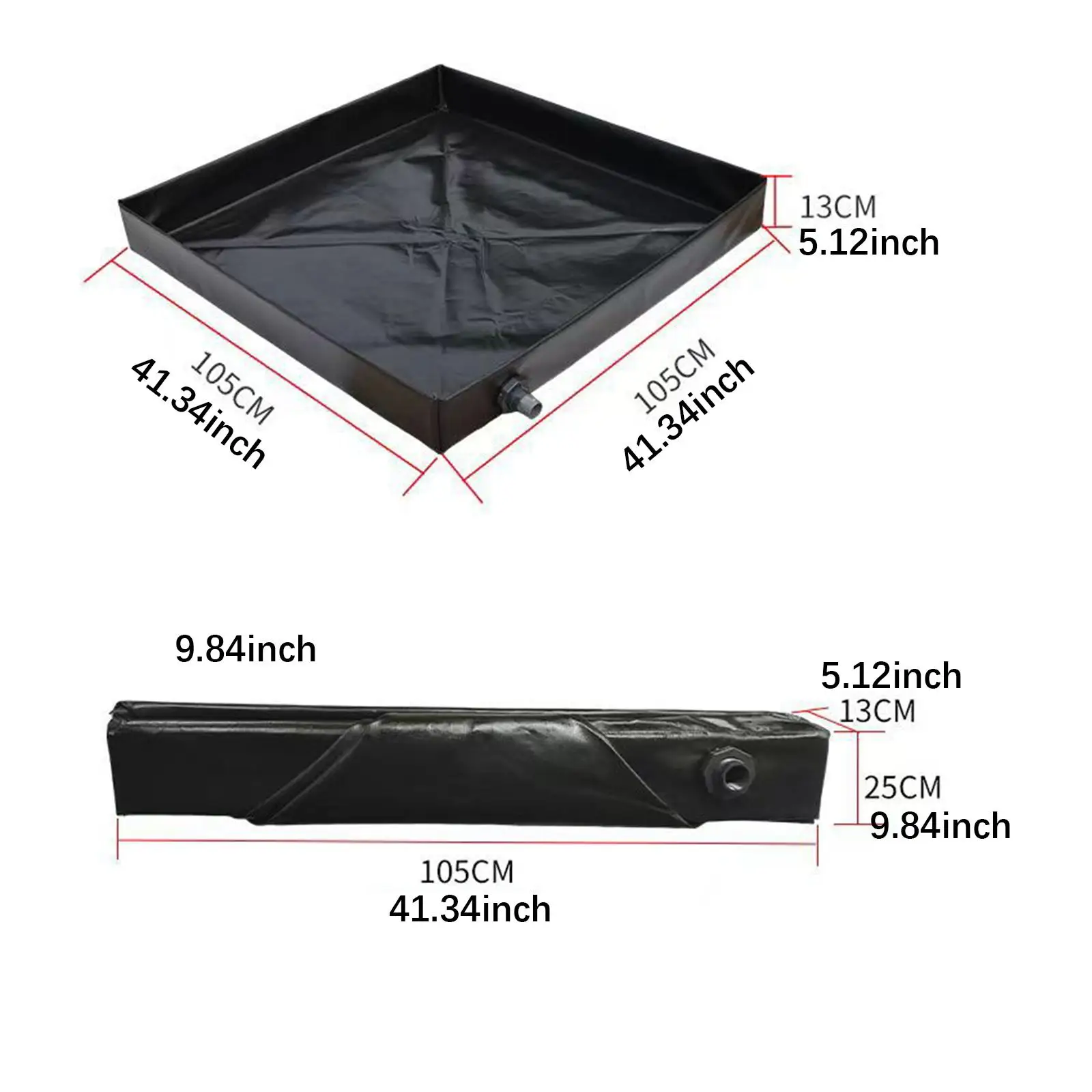 Camping Shower Base  Awning Base Portable Foldable Shower Pan With Drain Sunshade Canopy Base for Indoor Outdoor Tailgate Stal