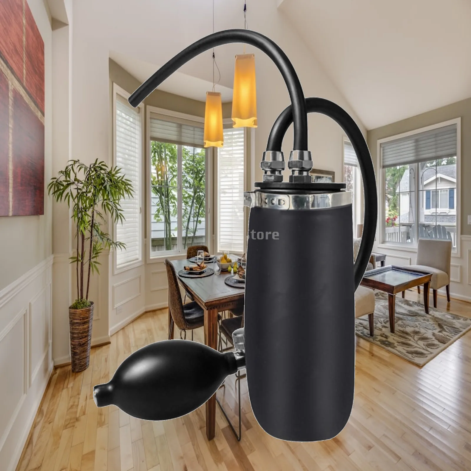 ユニバーサルインテークブラダースモークマシン漏れ検査器（アクセサリー用）