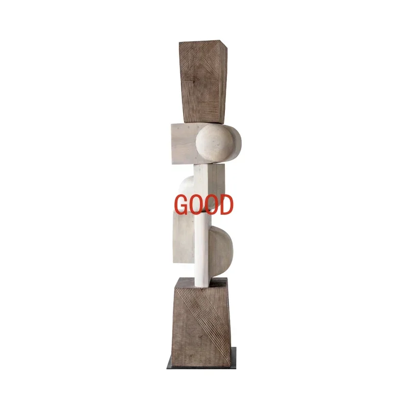 

Landing Large Abstract Sculpture Art Sales Office Stairs Decoration