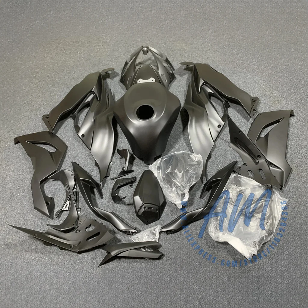 For KAWASAKI ZX-6R Sportbike 2019-2023 Aftermarket Fairing Set Prime ABS Plastic Replacement Parts for Enhanced Durability