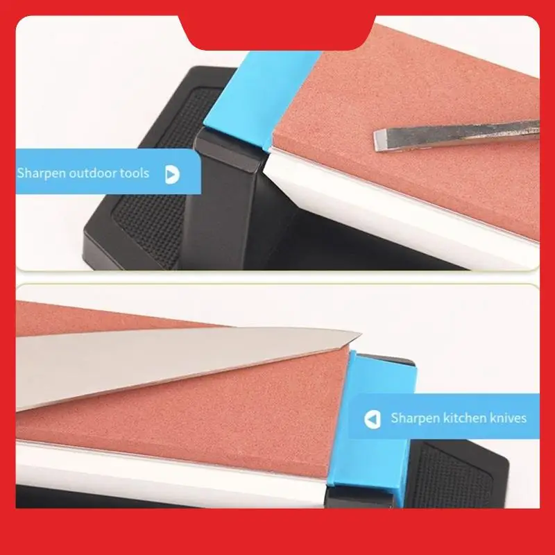 

3 Side 400/1000/3000 Grit Premium Sharpening Tools Sharpener Stone With Edge Grip Holder And Non-Slip Base-N38R