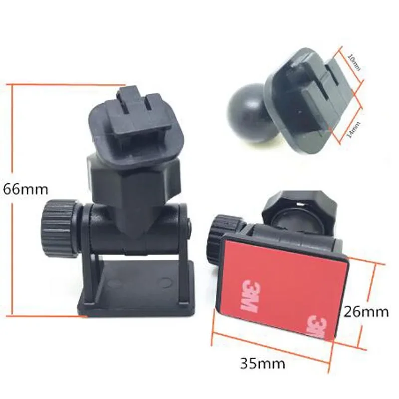 3 Type Head Mini Car DVR Holder Auto Navigation GPS Tachograph Sucker Mount for 200 100 Plus Video Recorder Cam Car Accessories