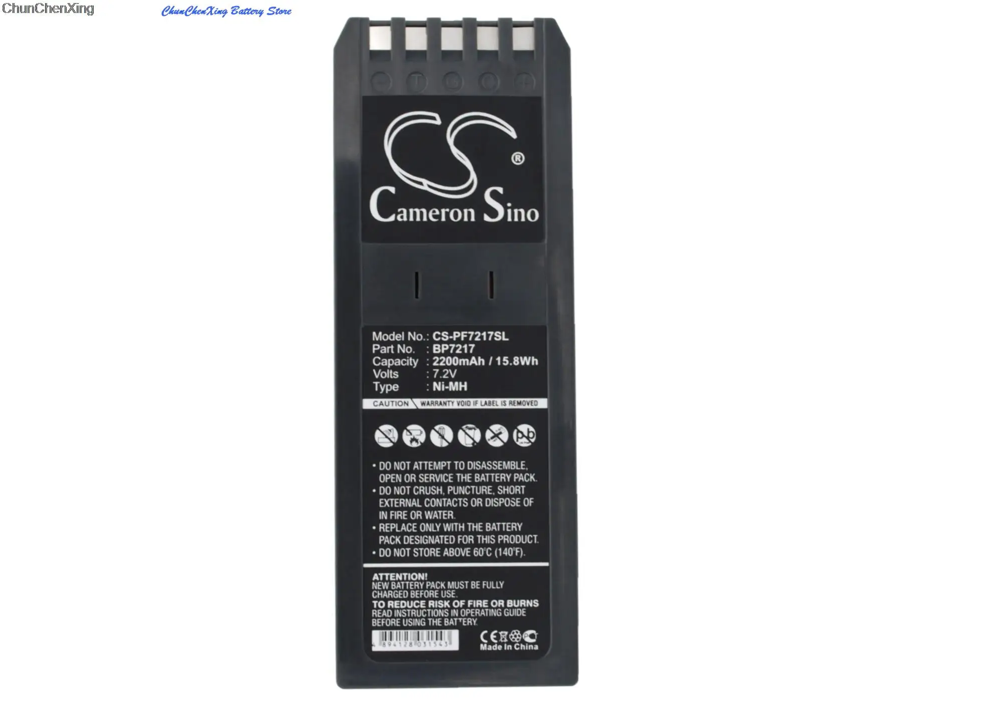 

Cameron Sino 2200mAh Battery BP7217 for Fluke 741, 741B, 743, 743B, 863, 865, 867, 867B, DSP100, DSP2000