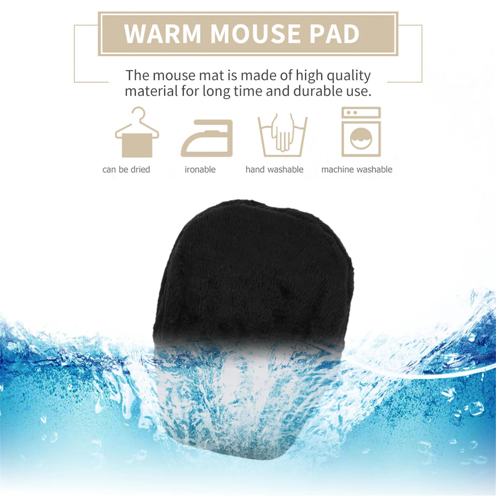 

Winter Warm Mouse Mat Extra Large Size Soft Non-Deform Surface for Home Office Desktop Use Long-Lasting Computer Pad