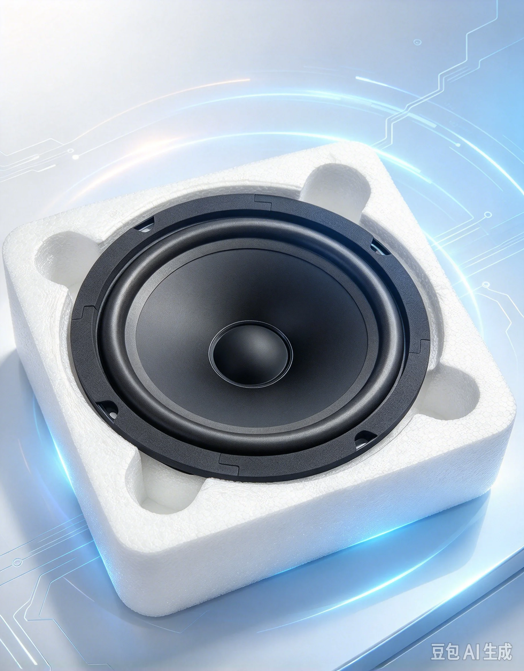 HiFi 8 Inch Mid-Bass Speaker for Swans SS8, Powerful Bass Natural Vocal