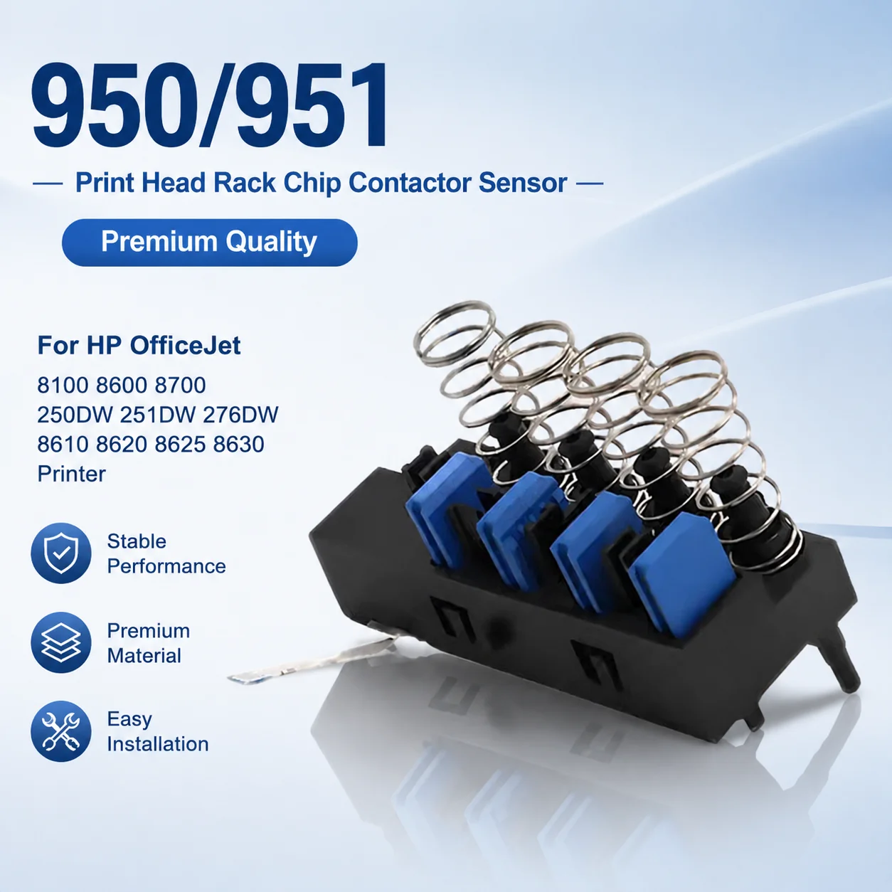 950 951 952 962 937 711 713 932 933 Pen Holder for HP Print Head Rack Chip Contactor Sensor 8100 8600 8610 8620 8630 9010 9015
