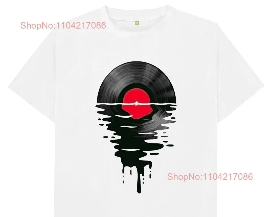 Melting Vinyl T Shirt long or short sleeves