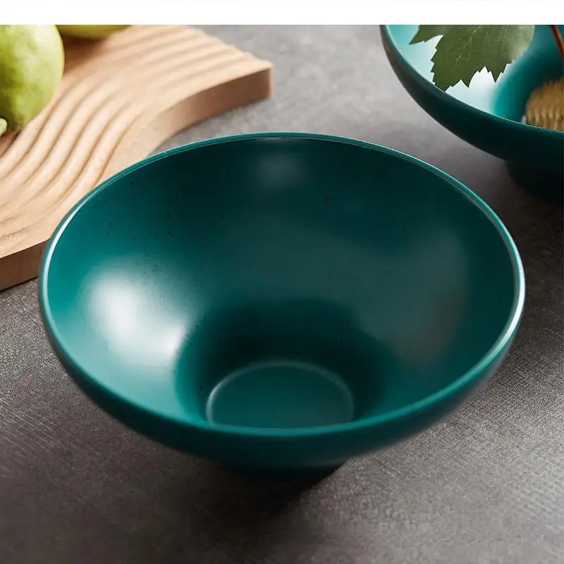 Ceramic Tableware Soup Bowl Fruit Plate Salad Dinner Noodle Bowls Dessert Tray Dish Potted Plants Flowerpot