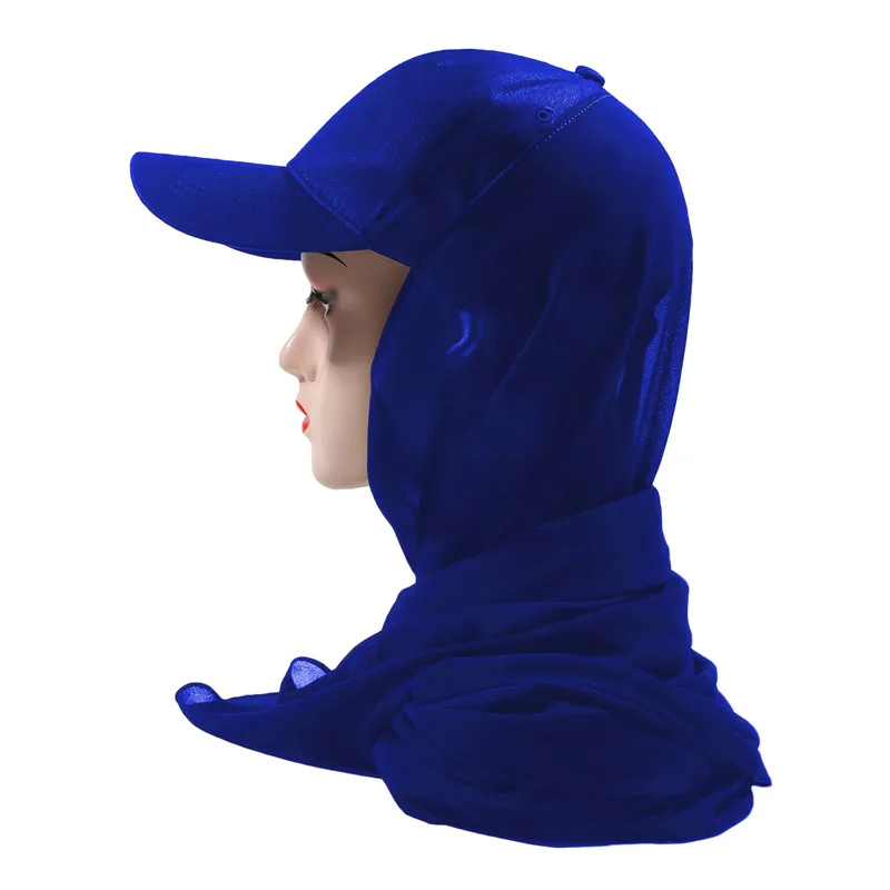 Baseball Hat Cap Hijab Shawl Instant Hijab Bandana Abaya Turban For Women New Ready To Wear