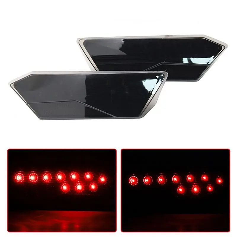 Stable-For Polaris RZR Turbo 1000 XP 900 S 2014-2019 LED Tail Light Signal Light Brake Lamp