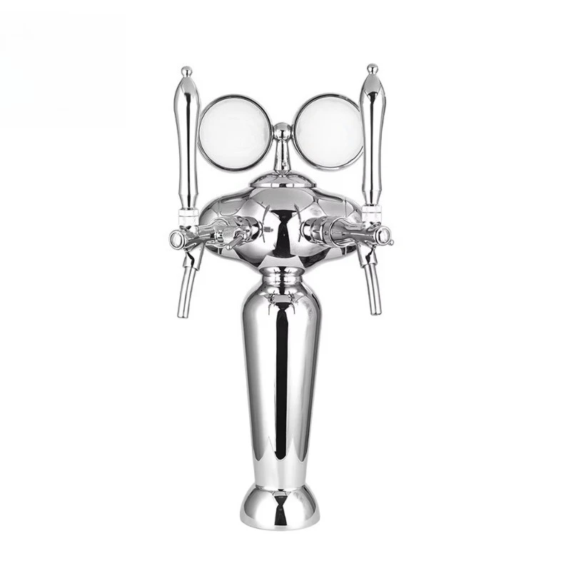 Beverage Beer Dispenser Beer Tap Tower with 2 taps