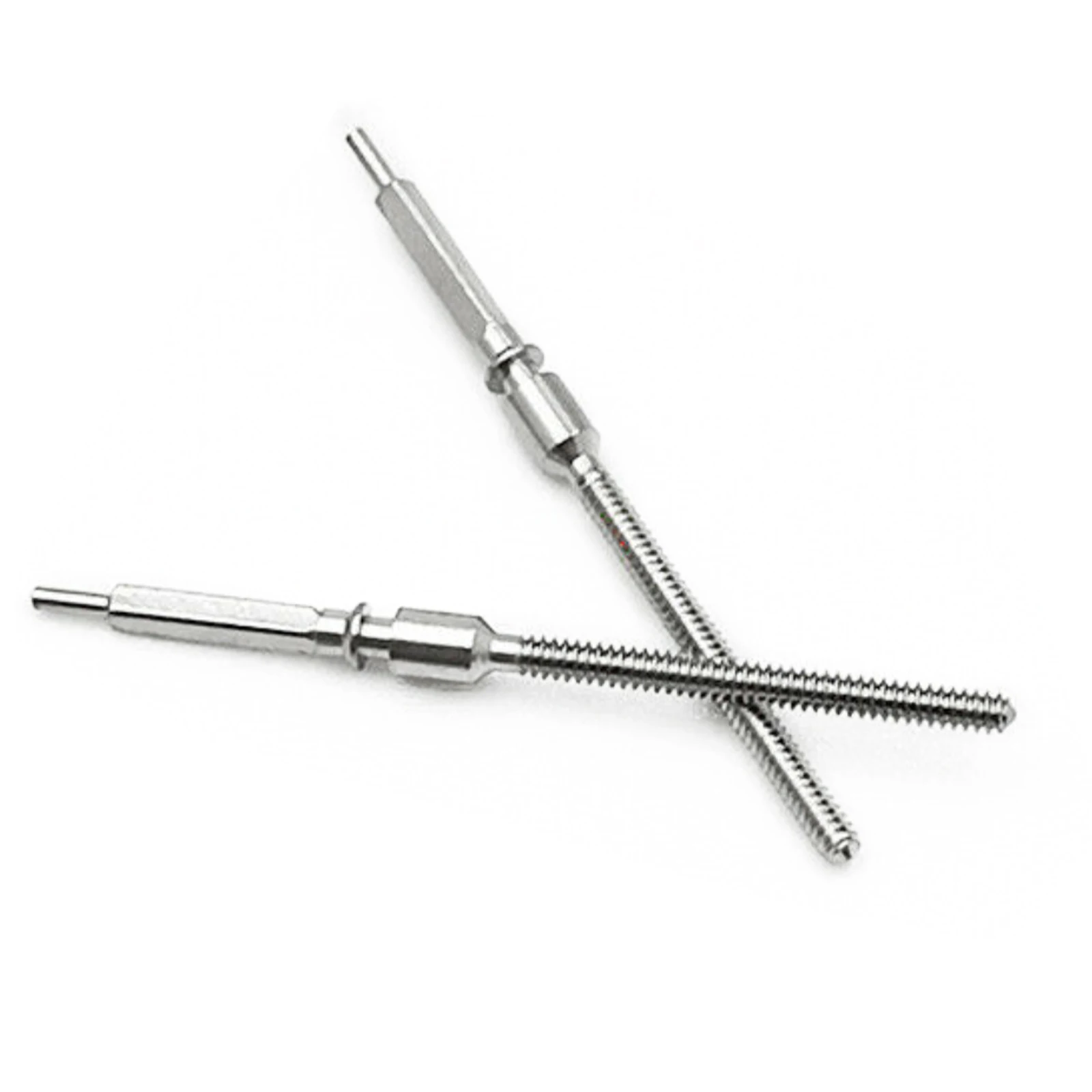 Watch Movement Accessories 2Pcs Metal Watch Winding Stem For ETA 7750 7751 Replacement Repair Parts For Watchmakers Watch Stem