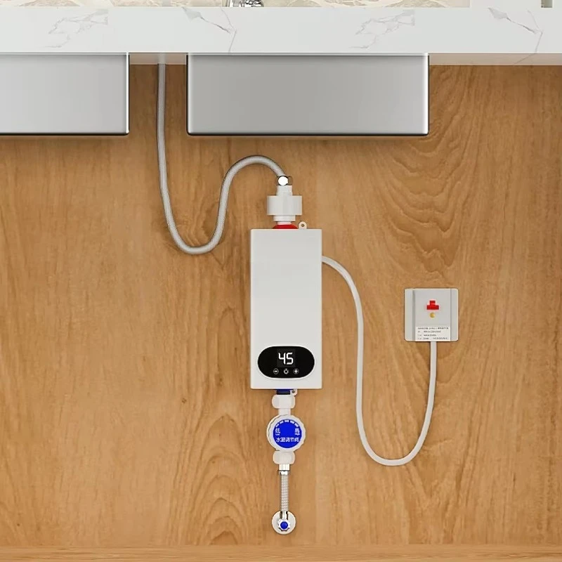 New Electric Kitchen Faucet 3500W European Union or US Plug Instant Kitchen Faucet, Bath Shower Heater