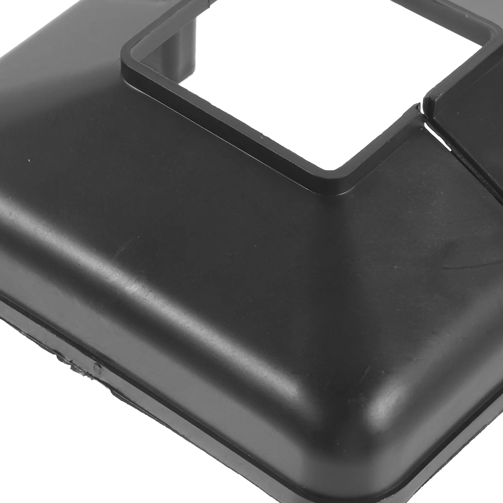 

6Pcs Vinyl Post Caps Wide Application Balcony Stairs Railings Anti-Slip Design Exquisite Appearance Split Design Easy Install