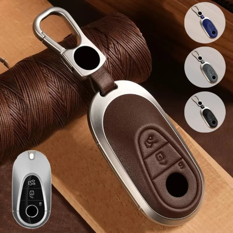 

Кожаный брелок из цинкового сплава A + для Mercedes Benz S Class s320l s350l