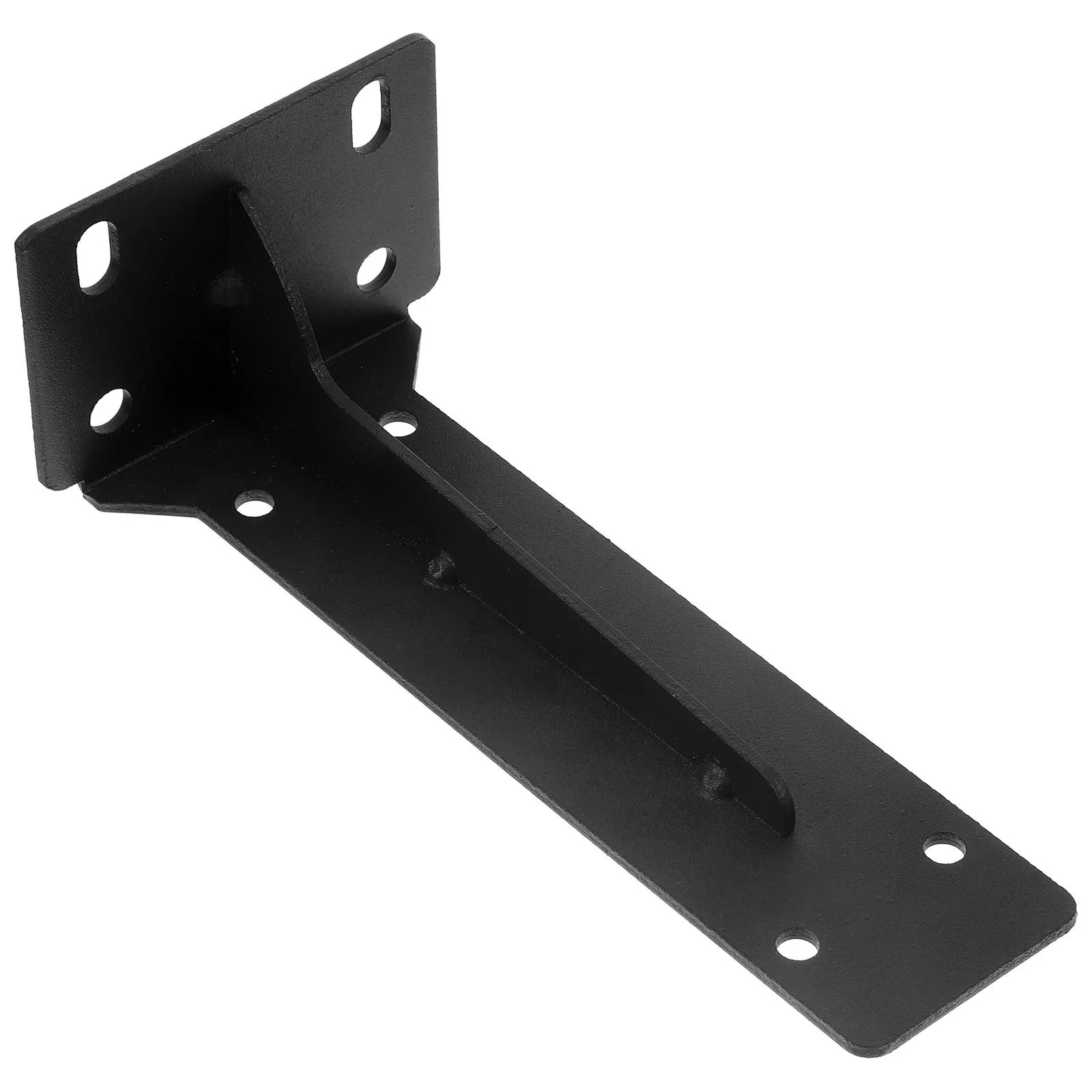 دعامات أرفف مزخرفة معدنية شديدة التحمل دعامة رف عائمة للخشب أرفف ذاتية الصنع في المحلات التجارية وورش العمل والمطابخ والحمامات