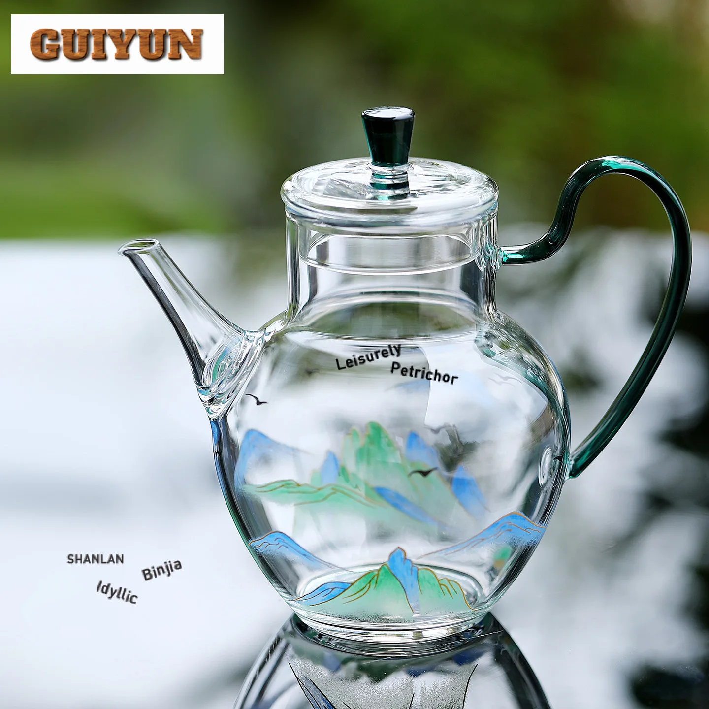 

450ml Glass Teapot Antique Tea Infuser Pot Household Tea Maker Kettle With Filter Oolong Tea Drinkware Supplies Collection