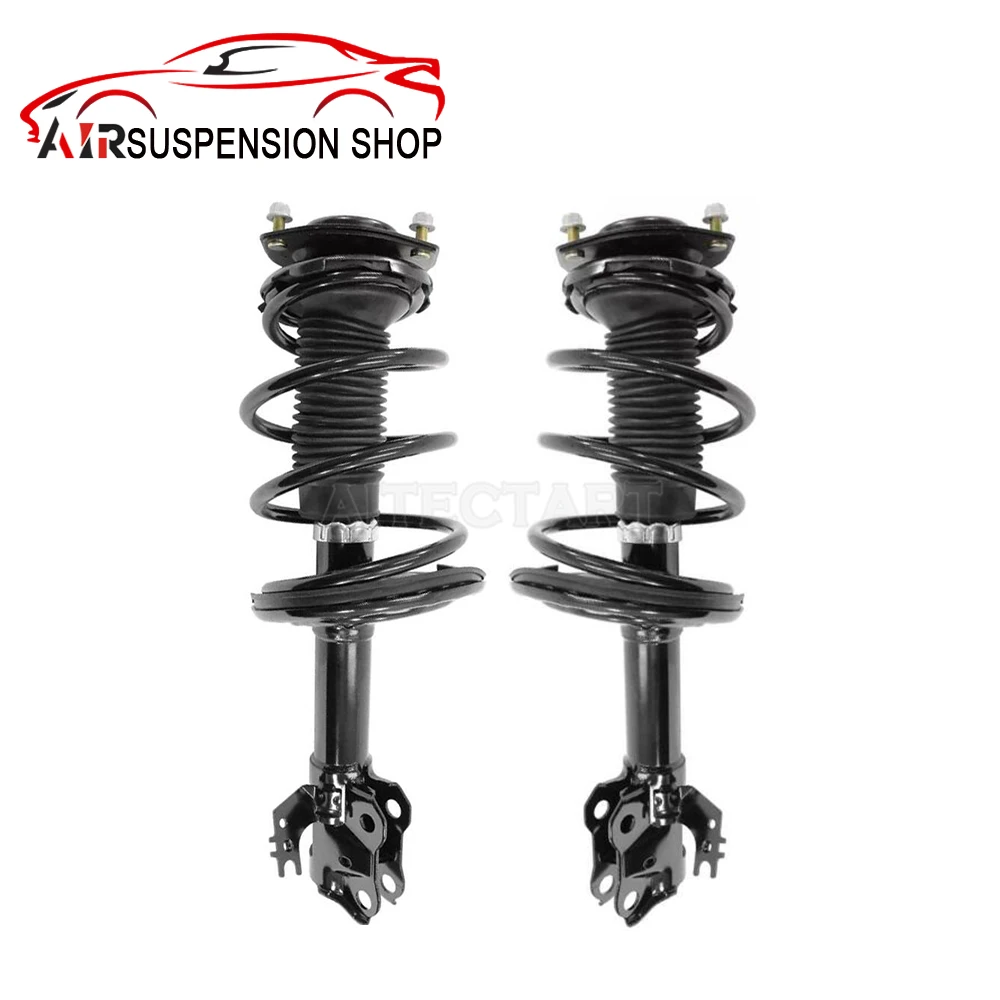 2x Front Coil Spring Shock Absorber Assembly W/o Electric For Lexus ES300h ES350 2013-18 OEM 4852080302 4851080582 L+R Car Parts