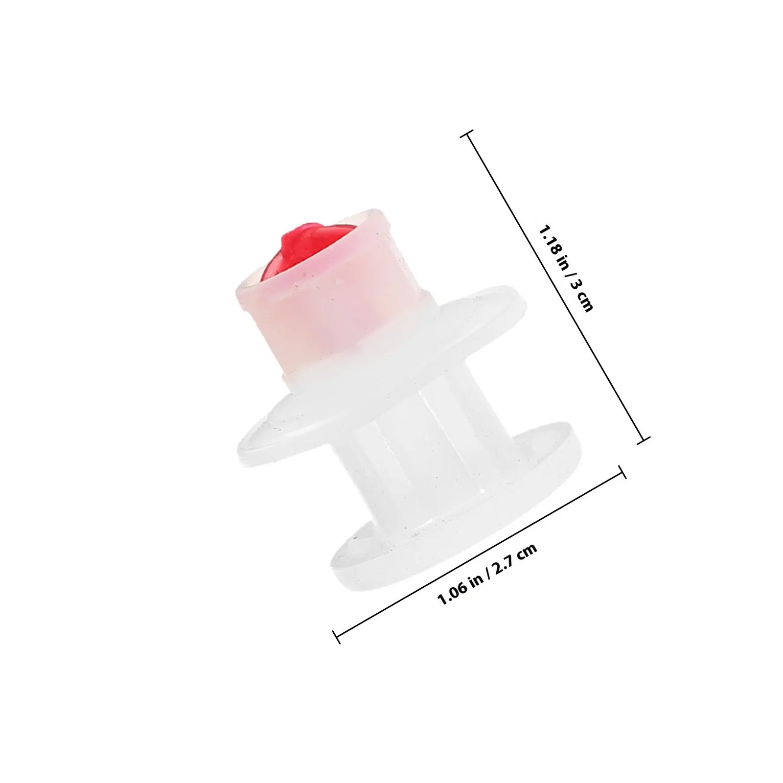 5Pcs Universal Micro Pressure Cooker Valve Silicone Safety Relief Valve Compact Replacement Part for Mini Pressure Cooker Lids