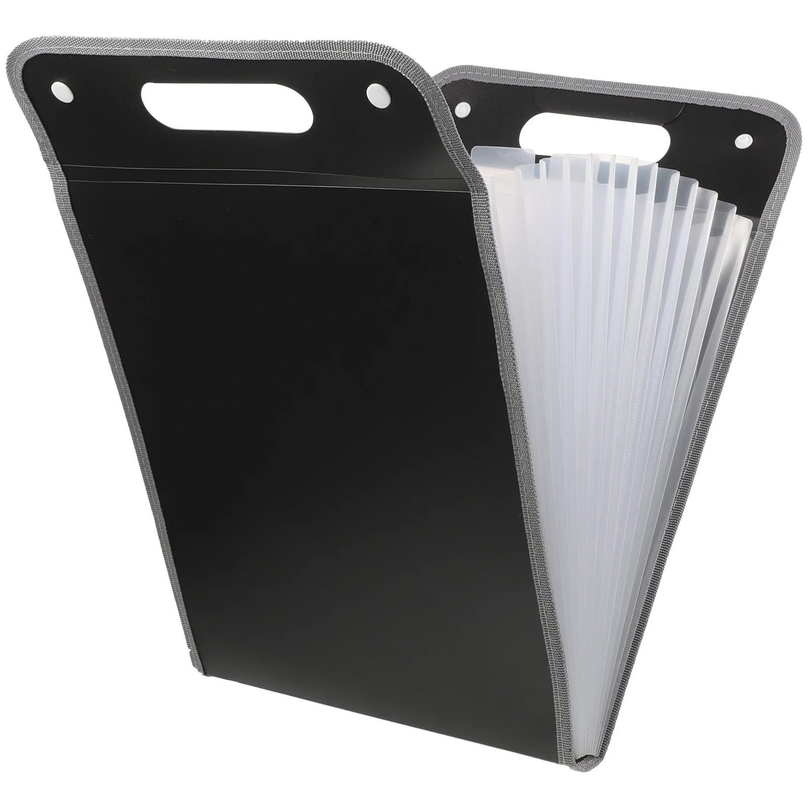 

Large Capacity File Storage Pouch Multi-Layer Waterproof Document Organizer Portable Paper Holder Office Study Sorting