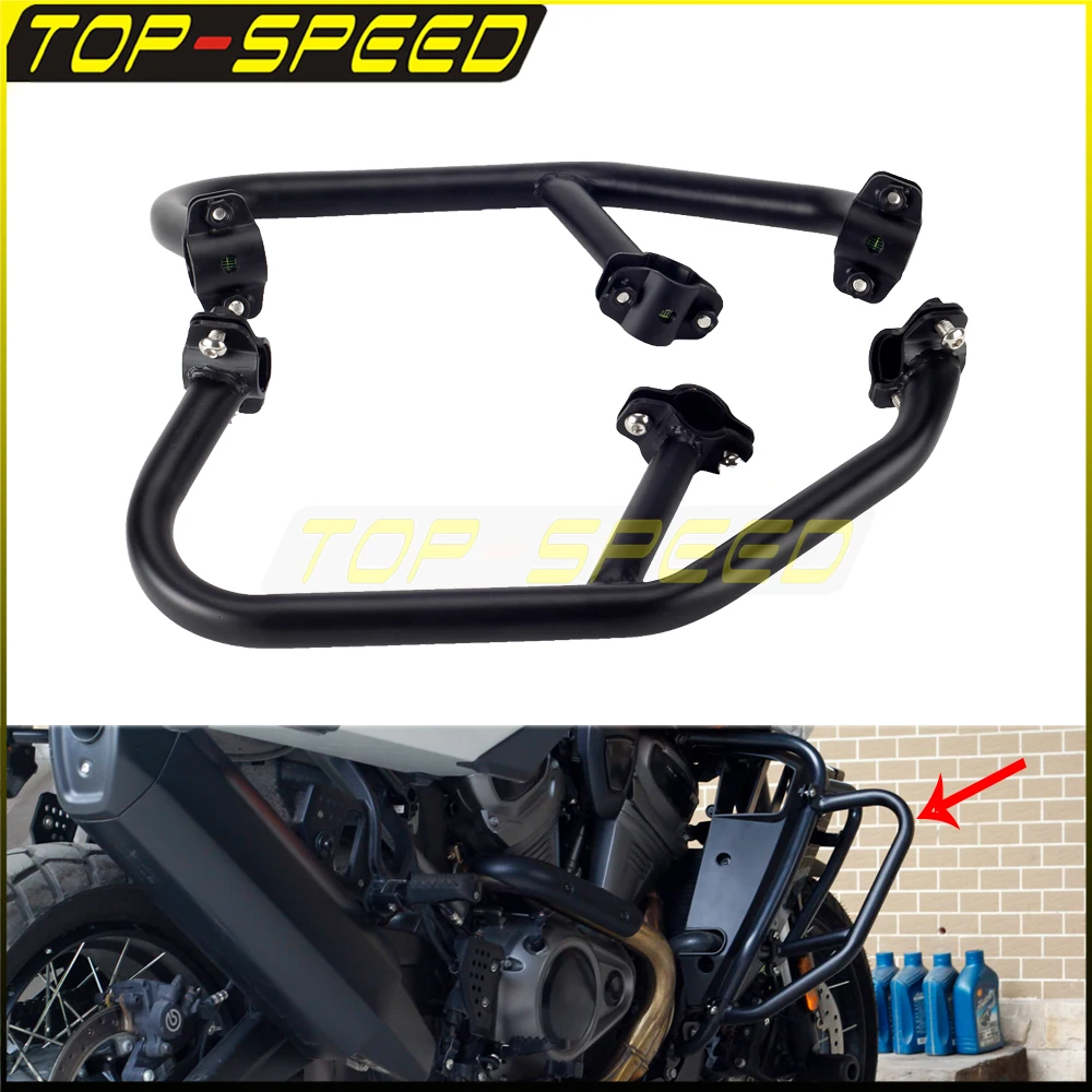 

For Harley PAN AMERICA 1250 RA1250 S 2021-22 Motorcycle Highway Engine Guard Crash Bars Bumper Stunt Cage Protector Accessories