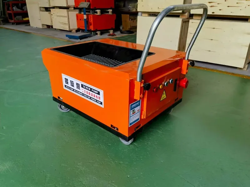 

Customized Portable Small Concrete Delivery Pump Smooth Screw Feeding Essential Machinery For Rural Construction