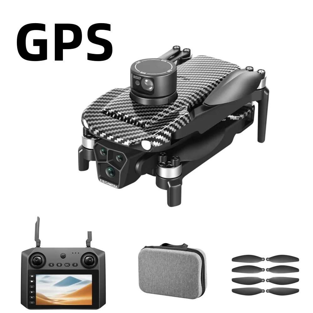 U198 GPS Professional Drone 3000M 360° Obstacle Avoidance 4K DualHD Camera Dron 5G Brushless Motor Foldable Quadcopter Boy Toy