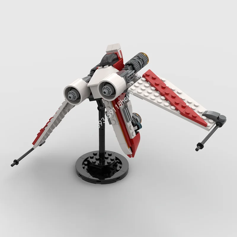 

163pcs MOC V19 Torrent Starfighter Star Battle Model Building blocks creative Education Modular Assemble toys Christmas gifts