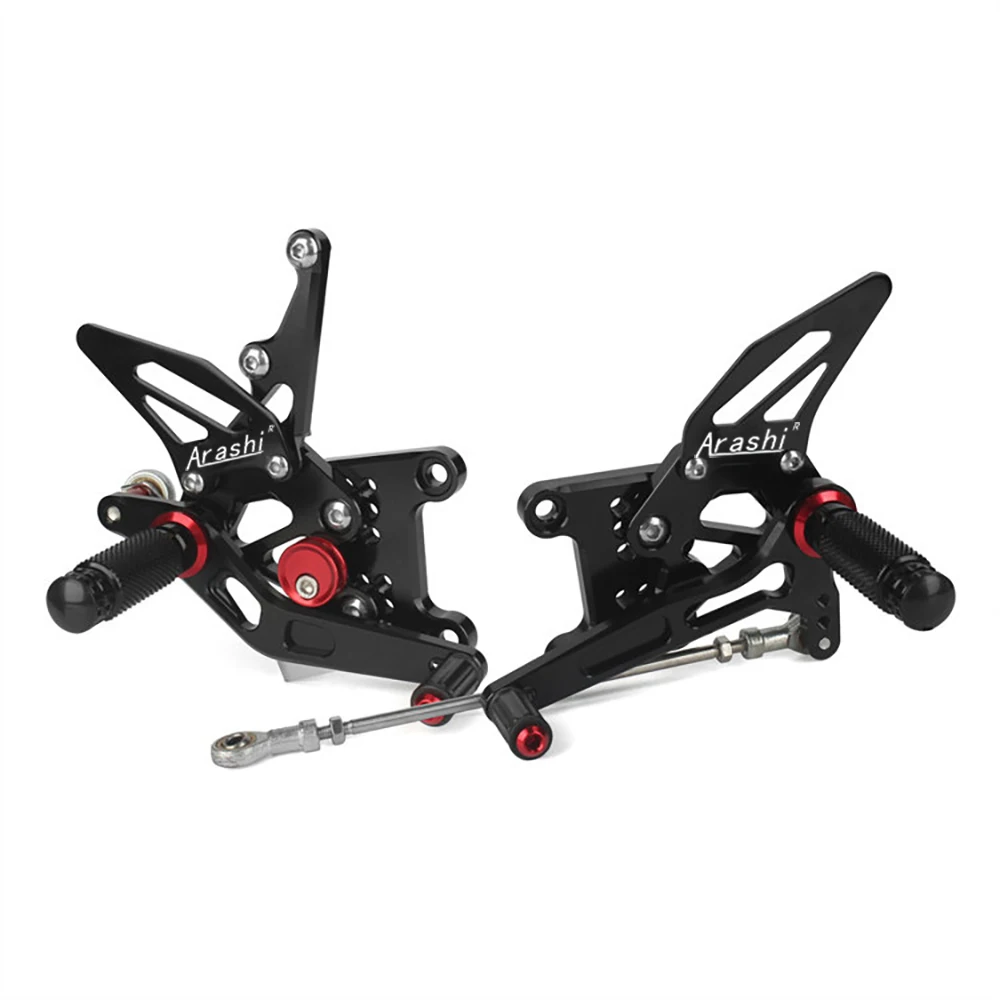 Motorcycle CNC Adjustable Rear Set Rearsets Footrest Foot Rest For triumph SPEED TRIPLE 1050 2005 2006 2007 2008 2009 2010