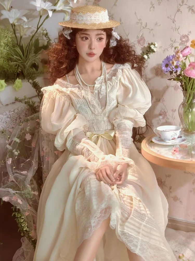 

New Oil Painting Style Dress Photography Studio Atmosphere Sensation Girl Art Photo Personal Artistic Portrait Clothing