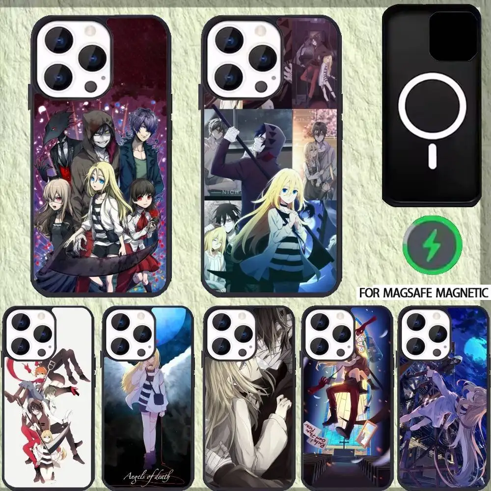 

A-Angels of Anime Death Phone Case For iPhone 17,16,15,14,13,12,Plus,Pro,Max For Magsafe Magnetic Wireless Charge