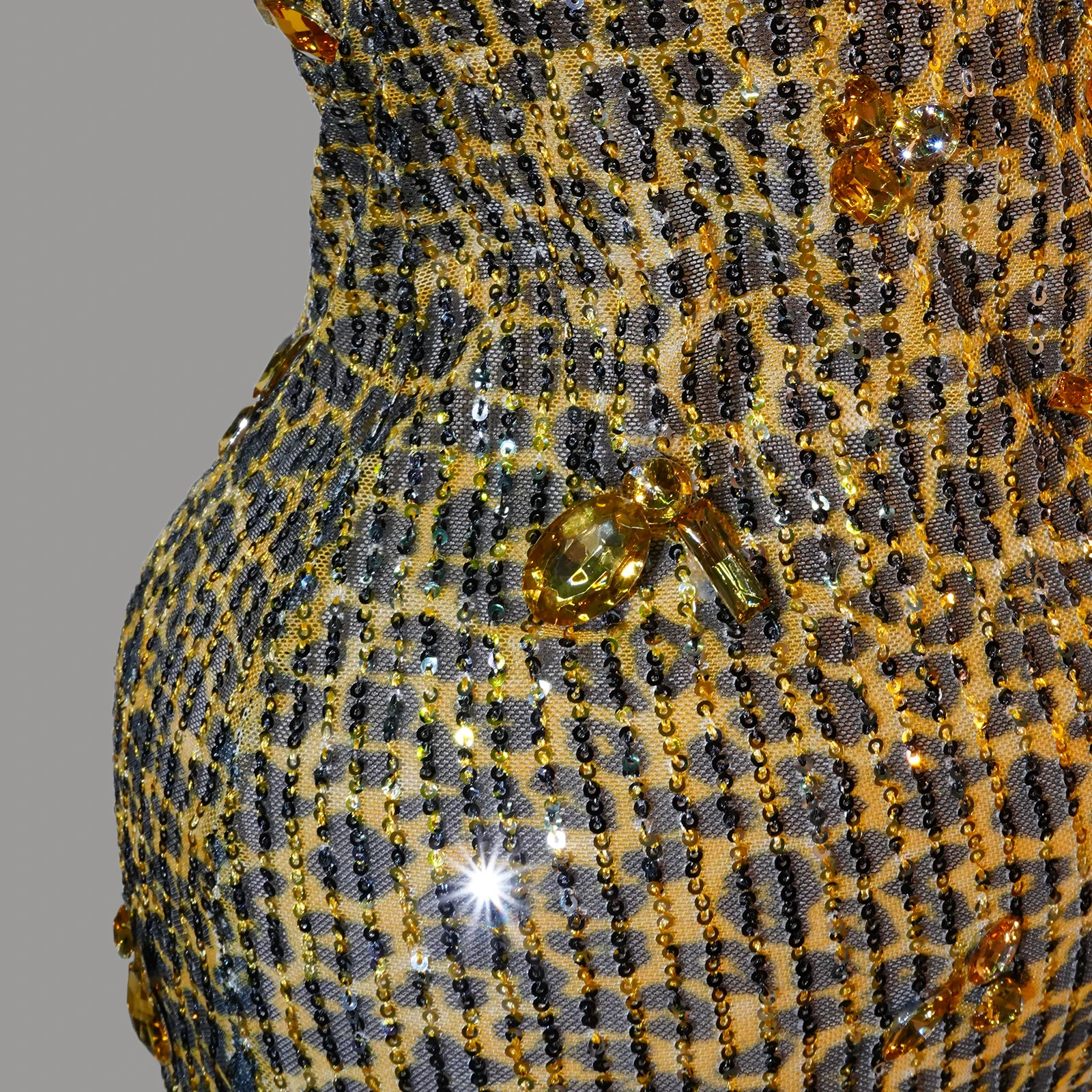 Новое женское платье с кристаллами и блестками на день рождения, ночной клуб, модель платья для подиума, костюм певицы, сценический наряд, вечерние платья без рукавов