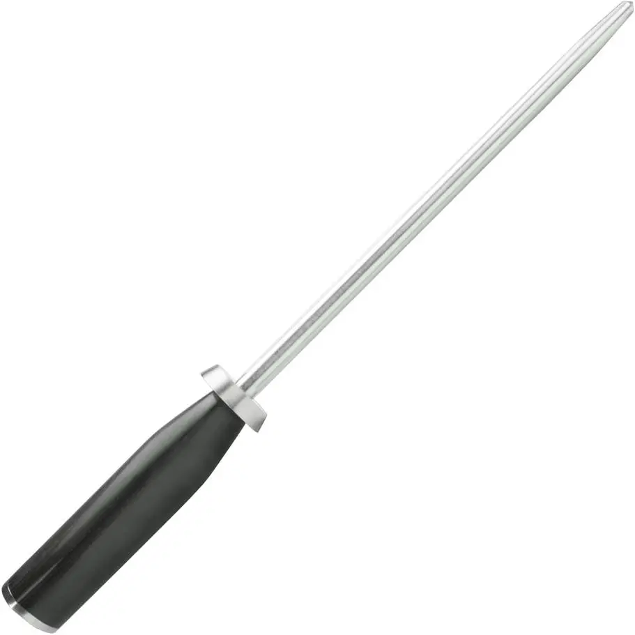 

9-Inch Dual-Sided Knife Sharpening Rod with Angle Guide for Precision Honing