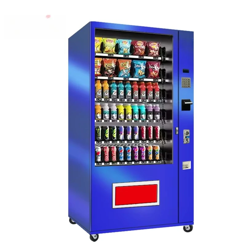 Commercial Beverage Snack Vending Machine Smart Retail Solution Touch Screen Equipment