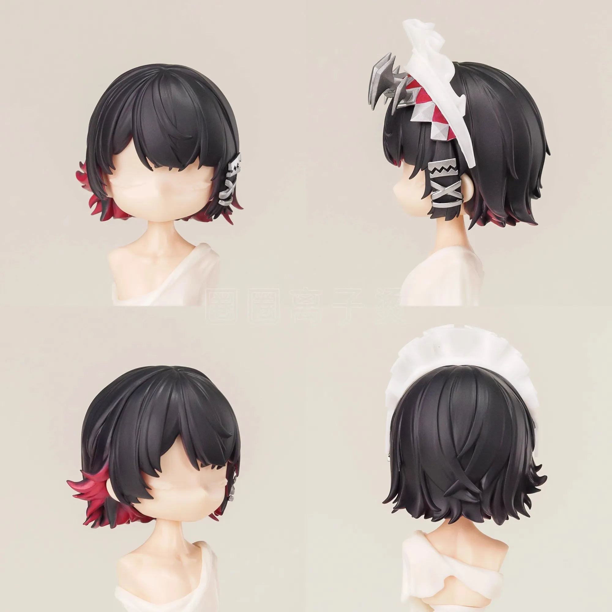 Head Shell Game Zenless Zone Zero Ellen Joe Role Cos Handmade Short Hair OB11 OB22 Hair Paint Detachable Toy Model Cosplay