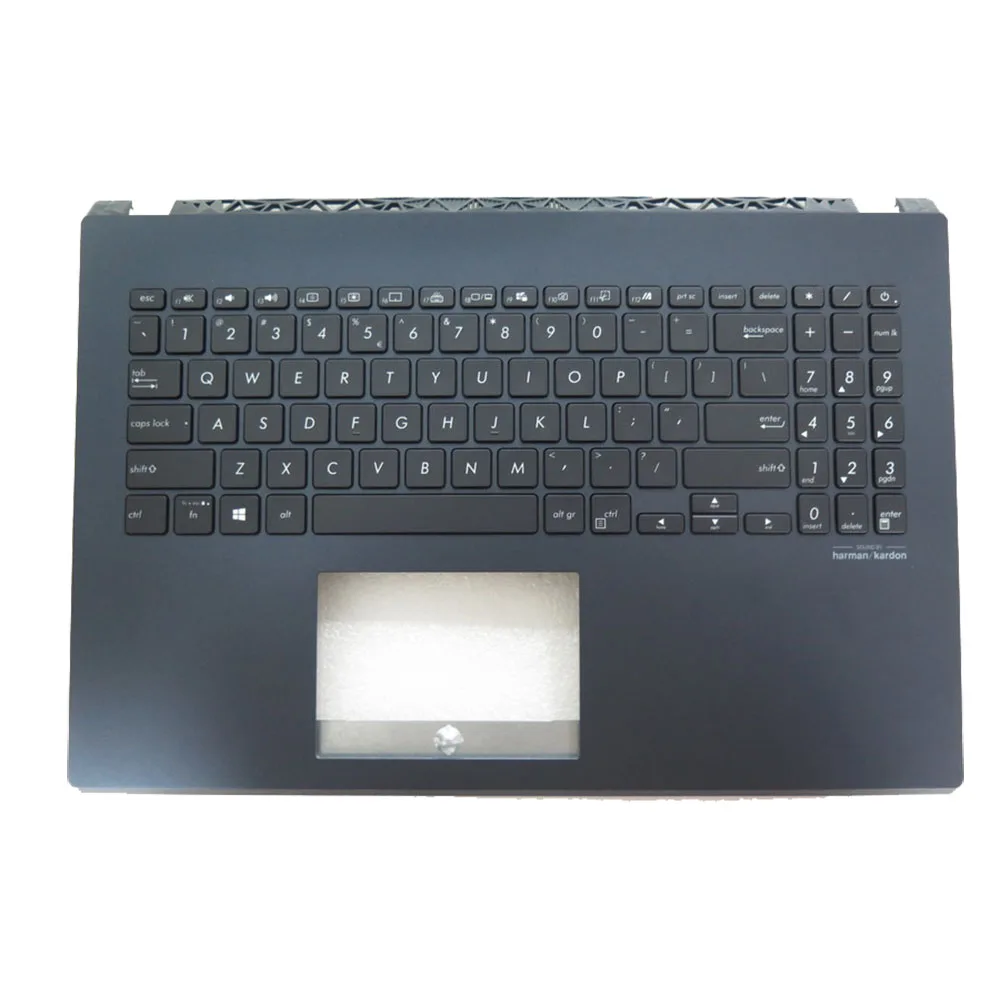 US PalmRest&Keyboard For ASUS VivoBook F571G F571GD F571GT F571L F571LH F571LI Blue top case With Backlit