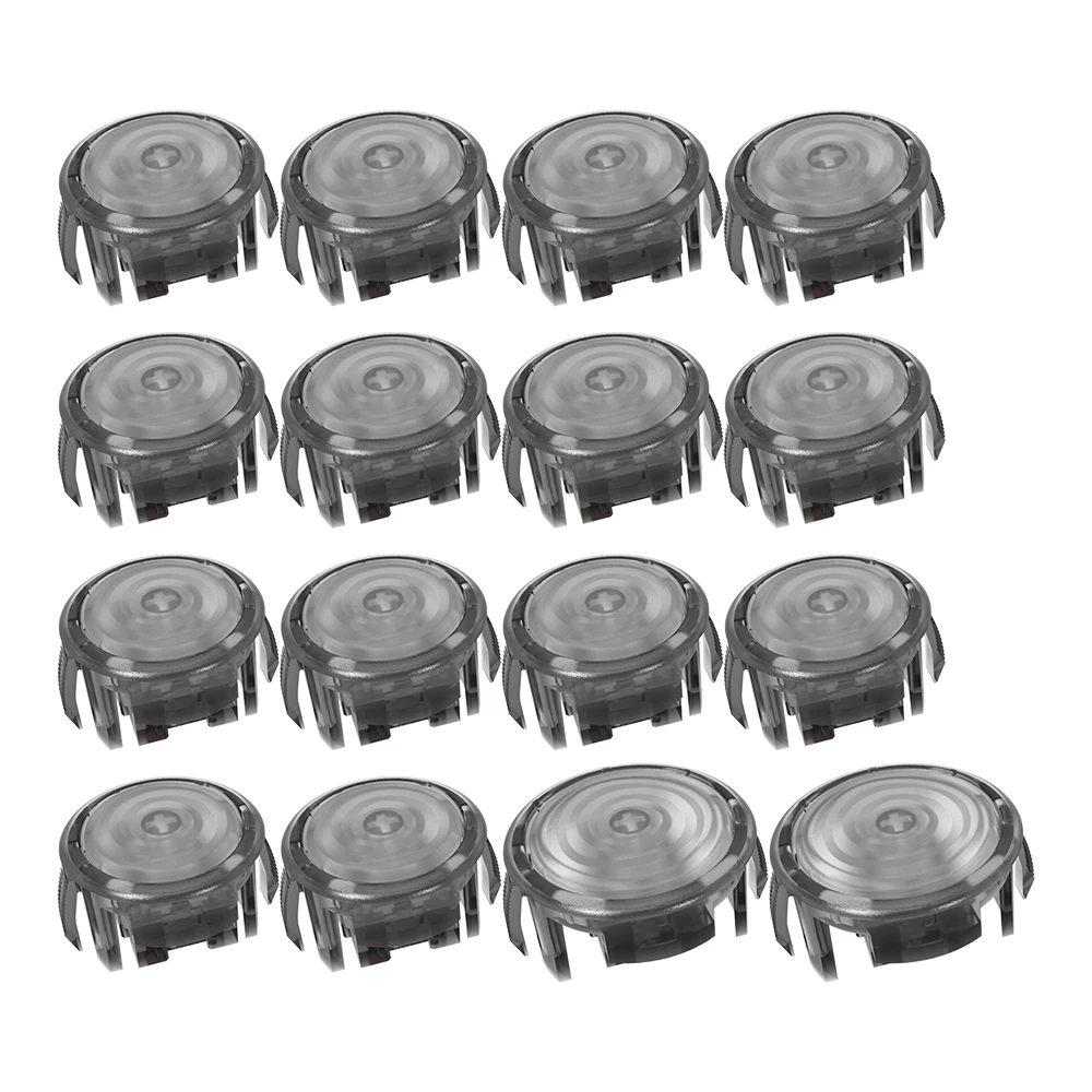 Punk Workshop 2pcs 30mm 14pcs 24mm New PWS V1 Gaming Buttons Kit Replace for Hitbox Arcade DIY Builds Cabinet MAME Machines