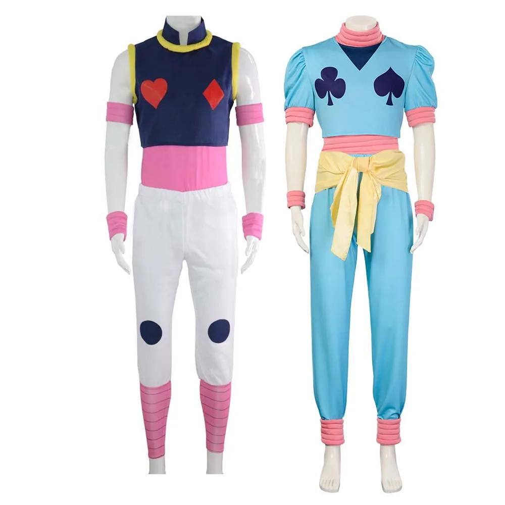 

Хэллоуин вечерние ролевые игры мужчины аниме призрак трупа Хисока косплей костюм или парик