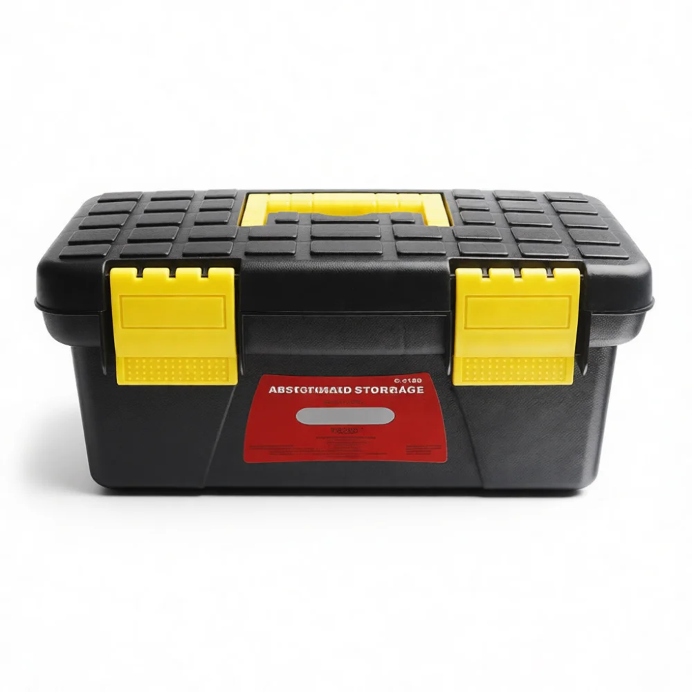 10 Inch Hardware Case Double Layer Tool Organizer Box For Electric Grinder Equipment Parts Storage Maintenance Toolbox