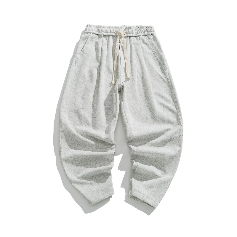 

Новые весенние мужские брюки, японская уличная одежда, однотонные спортивные штаны на шнурке, модные повседневные брюки для пар, мужские брюки полной длины